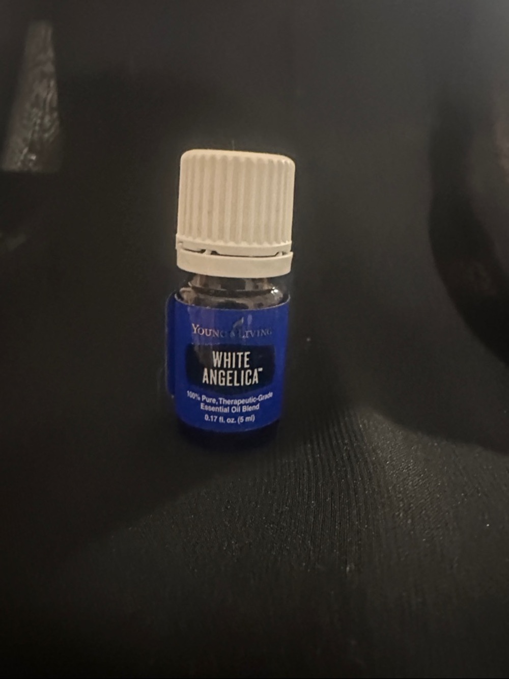 Young Living White Angelica Essential Oil - Blue and White Bottle. 5ml